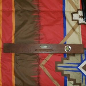 Antique stanley wooden level